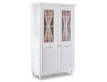 Шкаф двухдверный с окном Romantic