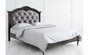 Купить кровать с мягким изголовьем серого цвета с доставкой  - 4